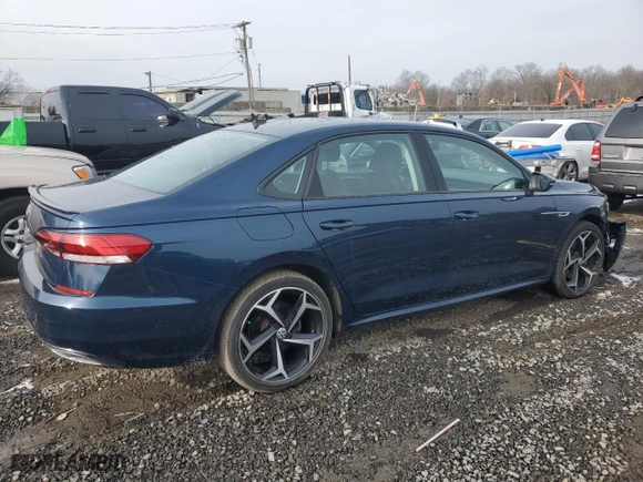 2020 Volkswagen Passat 2.0T R-Line with VIN 1VWMA7A37LC001761, listed as a Copart auction lot 43545755 with 23,513 mi miles and Salvage Title. Bid and sale history available at carsss.com. Image 3.