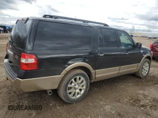 2012 Ford Expedition EL King Ranch with VIN 1FMJK1J52CEF64587, listed as a Copart auction lot 54187975 with 117,374 mi miles and Clean Title. Bid and sale history available at carsss.com. Image 3.
