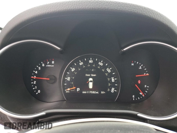 2015 Kia Sorento SX with VIN 5XYKW4A70FG637550, listed as a Copart auction lot 41366245 with 117,592 mi miles and Salvage Title. Bid and sale history available at carsss.com. Image 9.
