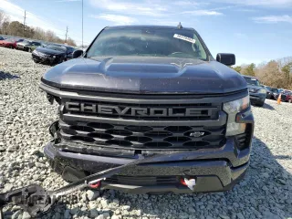 2023 Chevrolet Silverado 1500 Custom with VIN 1GCPDBEK7PZ159886, listed as a Copart auction lot 46470465 with 46,263 mi miles and Salvage Title. Bid and sale history available at DreamBid. Image 5.