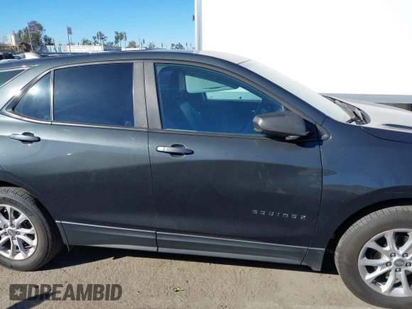 2020 Chevrolet Equinox LS with VIN 3GNAXHEVXLS521380, listed as a IAAI auction lot 40830916 with 72,350 mi miles. Bid and sale history available at carsss.com. Image 13.