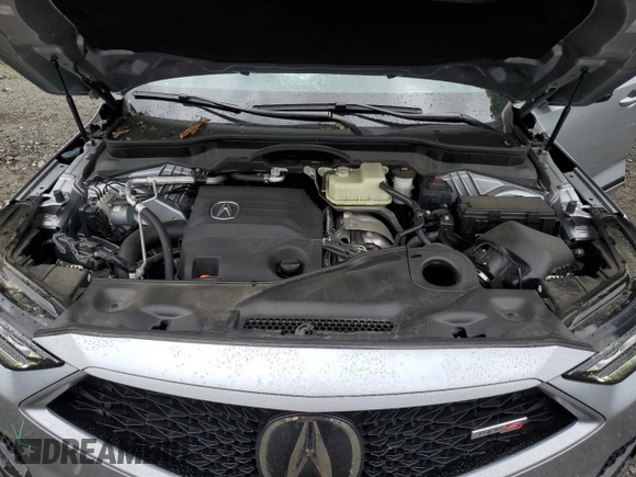 2023 Acura MDX Type S w/Advance Package with VIN 5J8YD8H84PL003381, listed as a Copart auction lot 58864114 with 27,124 mi miles and Salvage Title. Bid and sale history available at carsss.com. Image 12.