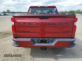 2020 Chevrolet Silverado 1500 Custom with VIN 3GCPWBEH8LG132978, listed as a Copart auction lot 51161835 with 16,248 mi miles and Non Repairable. Bid and sale history available at carsss.com. Image 6.