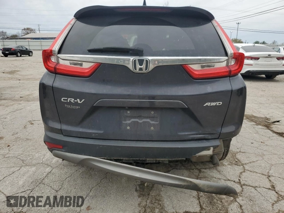 2019 Honda CR-V EX-L with VIN 2HKRW2H8XKH667093, listed as a Copart auction lot 80422394 with 0 mi miles and Salvage Title. Bid and sale history available at carsss.com. Image 6.