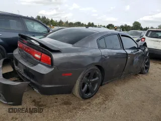 2014 Dodge Charger SXT with VIN 2C3CDXHG4EH334549, listed as a Copart auction lot 63963874 with 169,246 mi miles and Salvage Title. Bid and sale history available at carsss.com. Image 3.