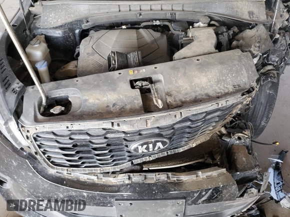 2019 Kia Sorento S with VIN 5XYPG4A57KG608395, listed as a Copart auction lot 46914535 with 90,682 mi miles and Salvage Title. Bid and sale history available at carsss.com. Image 12.