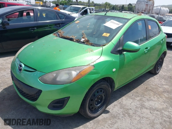 2011 Mazda 2 Sport with VIN JM1DE1HY6B0120312, listed as a IAAI auction lot 42111355 with Not Provided miles and . Bid and sale history available at carsss.com. Image 2.