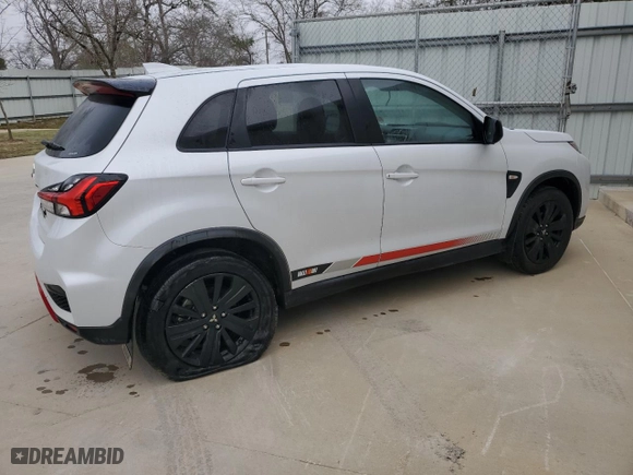 2024 Mitsubishi Outlander Sport S with VIN JA4ARUAU6RU020515, listed as a Copart auction lot 49159735 with 9,732 mi miles and Clean Title. Bid and sale history available at carsss.com. Image 3.