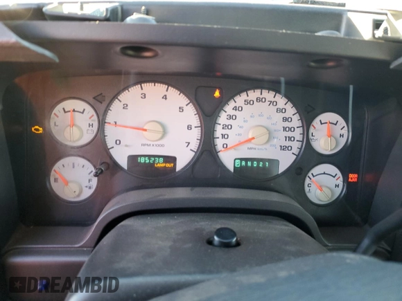 2003 Dodge 1500 ST z VIN 1D7HA18Z23J535974, wystawiony jako Copart lot #79688544 z przebiegiem 185 238 mil mil oraz Szkoda całkowita • Salvage title. Historia ofert i sprzedaży dostępna na DreamBid. Obrazek 9.