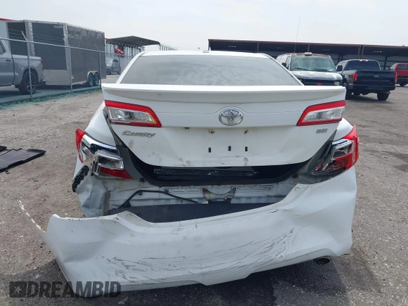 2012 Toyota Camry SE with VIN 4T1BK1FK6CU508242, listed as a IAAI auction lot 41870589 with 270,724 mi miles. Bid and sale history available at carsss.com. Image 15.