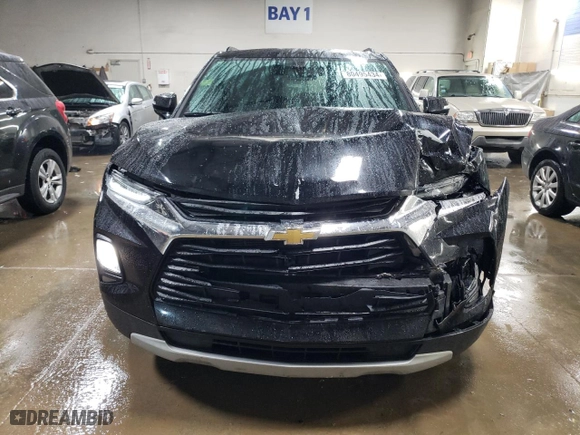 2020 Chevrolet Blazer LT with VIN 3GNKBDRS0LS643239, listed as a Copart auction lot 80495434 with 108,283 mi miles and Salvage Title. Bid and sale history available at carsss.com. Image 5.