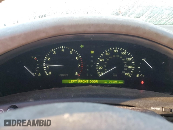 2000 Lexus LS 400 z VIN JT8BH28F0Y0175297, wystawiony jako Copart lot #75230834 z przebiegiem 293 851 mil mil oraz Szkoda całkowita • Salvage title. Historia ofert i sprzedaży dostępna na DreamBid. Obrazek 9.