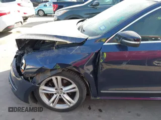 2013 Volkswagen Passat TDI SEL Premium with VIN 1VWCN7A33DC125396, listed as a IAAI auction lot 41862605 with 123,542 mi miles. Bid and sale history available at carsss.com. Image 14.
