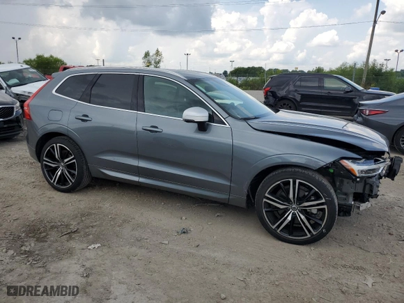 2019 Volvo XC60 R-Design with VIN LYVA22RM7KB247120, listed as a Copart auction lot 62085664 with 20,323 mi miles and Salvage Title. Bid and sale history available at carsss.com. Image 4.