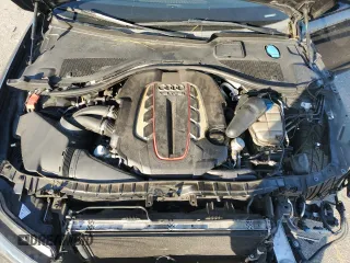 2014 Audi S6 Prestige with VIN WAUF2AFC7EN105279, listed as a Copart auction lot 43951535 with 92,685 mi miles and Salvage Title. Bid and sale history available at carsss.com. Image 12.