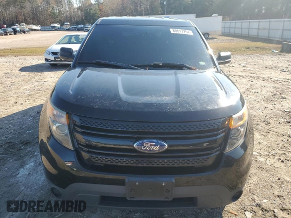 2015 Ford Utility Police Interceptor with VIN 1FM5K8AR1FGB91547, listed as a Copart auction lot 80617764 with 143,476 mi miles and Clean Title. Bid and sale history available at carsss.com. Image 5.