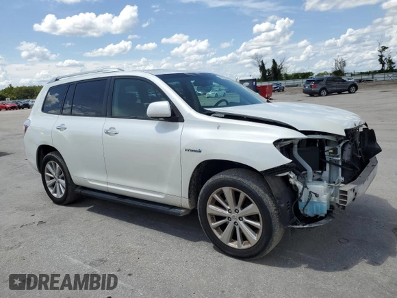 2009 Toyota Highlander Hybrid Limited with VIN JTEEW44A192036436, listed as a Copart auction lot 68702824 with 206,859 mi miles and Non Repairable. Bid and sale history available at carsss.com. Image 4.