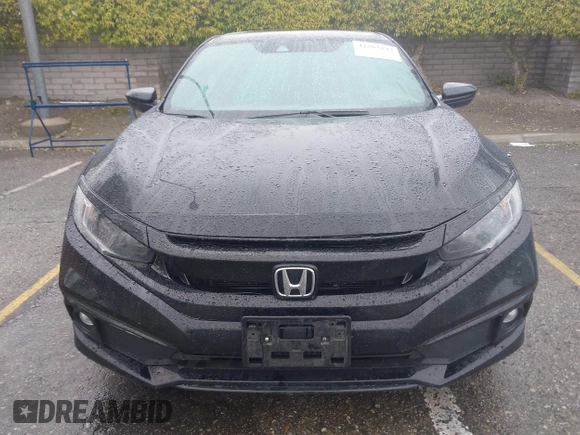 2020 Honda Civic Sedan Sport with VIN 19XFC2F85LE211765, listed as a IAAI auction lot 41765233 with 77,751 mi miles. Bid and sale history available at carsss.com. Image 13.