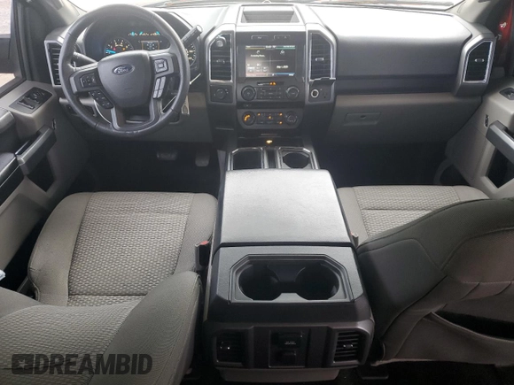2015 Ford F-150 XL with VIN 1FTEW1CP3FFA62176, listed as a Copart auction lot 55364185 with 129,519 mi miles and Salvage title. Bid and sale history available at DreamBid. Image 8.