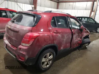 2021 Chevrolet Trax LT with VIN KL7CJPSM6MB364658, listed as a Copart auction lot 87132494 with 99,085 mi miles and Salvage Title. Bid and sale history available at carsss.com. Image 3.