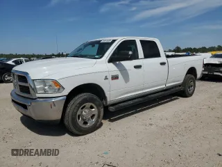 2012 Ram 2500 ST with VIN 3C6UD5HL8CG348489, listed as a Copart auction lot 49813405 with 211,925 mi miles and Salvage Title. Bid and sale history available at carsss.com. Image 1.