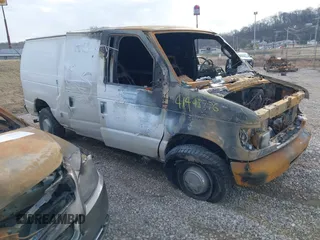 2005 Ford Econoline Cargo with VIN 1FTNE24L55HA37593, listed as a IAAI auction lot 41448776 with Not Provided miles. Bid and sale history available at carsss.com. Image 1.