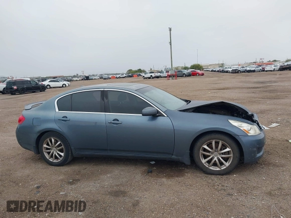 2008 Infiniti G35 Sedan Journey with VIN JNKBV61EX8M206632, listed as a IAAI auction lot 40984795 with 211,871 mi miles. Bid and sale history available at carsss.com. Image 13.
