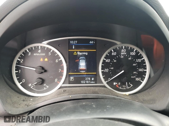 2019 Nissan Sentra S with VIN 3N1AB7AP2KY449002, listed as a Copart auction lot 48958505 with 102,181 mi miles and Salvage Title. Bid and sale history available at DreamBid. Image 9.