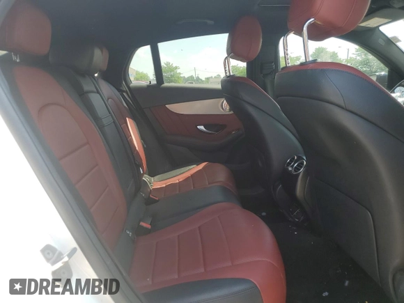 2021 Mercedes-Benz GLC 300 with VIN W1N0J8EBXMF872218, listed as a Copart auction lot 61957435 with Not provided miles and Clean title. Bid and sale history available at DreamBid. Image 10.