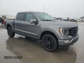 2023 Ford F-150 XL with VIN 1FTFW1E58PFC45266, listed as a Copart auction lot 46673095 with 9,422 mi miles and Salvage Title. Bid and sale history available at carsss.com. Image 4.