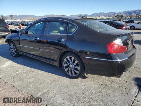 2009 Infiniti M with VIN JNKCY01E69M801908, listed as a Copart auction lot 88207735 with 90,163 mi miles and Salvage Title. Bid and sale history available at DreamBid. Image 2.