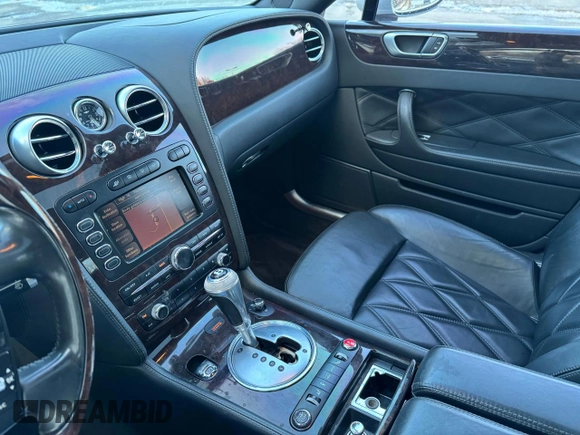 2008 Bentley Flying Spur with VIN SCBBR93W48C052621, listed as a Copart auction lot 44804635 with 142,600 mi miles and Clean Title. Bid and sale history available at DreamBid. Image 10.