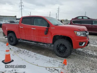 2017 Chevrolet Colorado 4WD LT with VIN 1GCPTCE1XH1223094, listed as a Copart auction lot 46211925 with 117,314 mi miles and Salvage title. Bid and sale history available at DreamBid. Image 4.