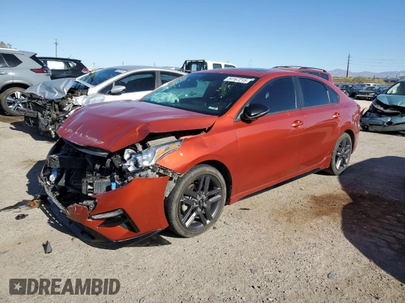 2021 Kia Forte GT-Line с VIN 3KPF34ADXME326721, выставлен на аукционе Copart как лот 54167215 с пробегом 119 768 миль миль и Списание • Salvage title. История ставок и продаж доступна на DreamBid. Изображение 1.