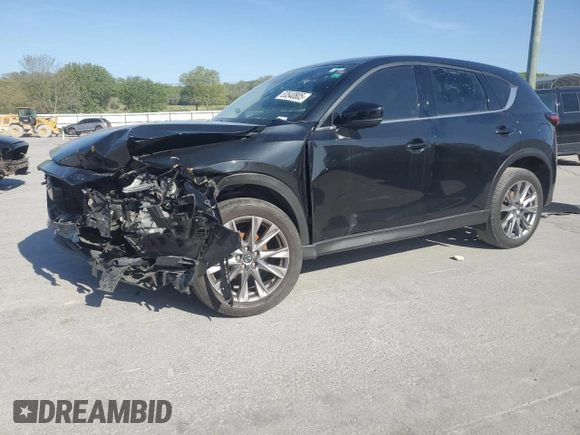 2021 Mazda CX-5 Grand Touring with VIN JM3KFADM2M0390669, listed as a Copart auction lot 53540805 with 150,092 mi miles and Clean Title. Bid and sale history available at carsss.com. Image 1.