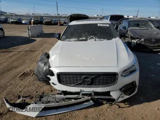 2020 Volvo S90 R-Design with VIN LVYA22MT5LP174097, listed as a Copart auction lot 87796705 with 43,079 mi miles and Salvage Title. Bid and sale history available at carsss.com. Image 5.
