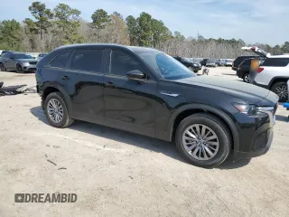 2025 Mazda CX-90 Preferred with VIN JM3KKBHD1S1208382, listed as a Copart auction lot 49275765 with 15,200 mi miles and Salvage title. Bid and sale history available at DreamBid. Image 4.