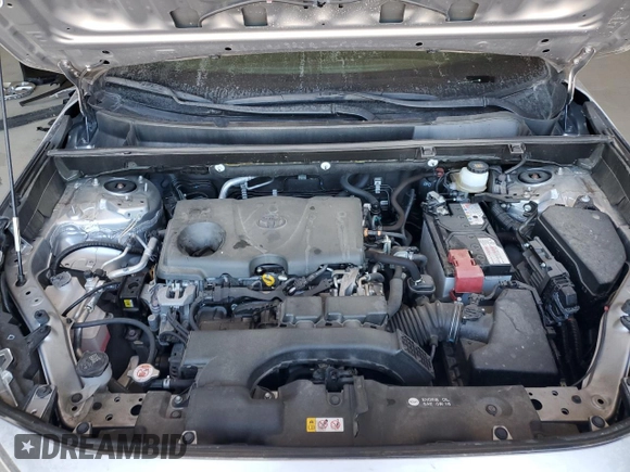 2019 Toyota RAV4 LE with VIN JTMG1RFV2KJ021318, listed as a Copart auction lot 46107385 with 57,863 mi miles and Salvage title. Bid and sale history available at DreamBid. Image 11.