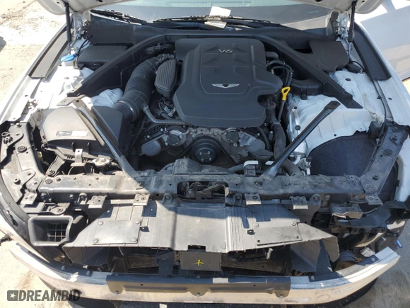 2019 Genesis G80 3.8L with VIN KMTFN4JE9KU327832, listed as a Copart auction lot 62053244 with 117,339 mi miles and Salvage Title. Bid and sale history available at carsss.com. Image 11.