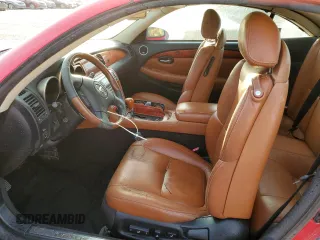 2002 Lexus SC 430 with VIN JTHFN48YX20012798, listed as a Copart auction lot 75269794 with 81,421 mi miles and Non Repairable. Bid and sale history available at DreamBid. Image 7.