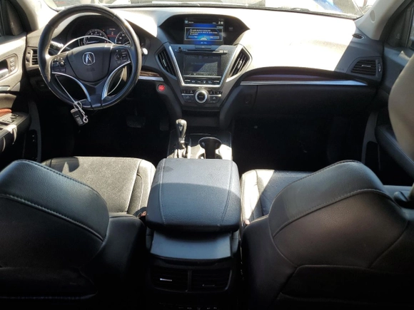 2014 Acura MDX Tech Pkg with VIN 5FRYD3H49EB005026, listed as a Copart auction lot 50574725 with 122,881 mi miles and Salvage Title. Bid and sale history available at carsss.com. Image 8.
