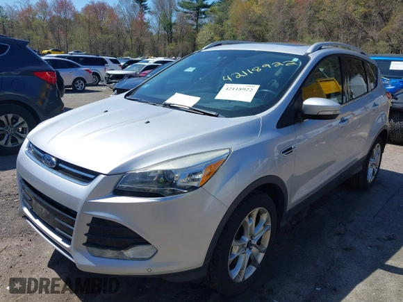 2016 Ford Escape Titanium with VIN 1FMCU9JXXGUA51537, listed as a IAAI auction lot 42118922 with 109,439 mi miles. Bid and sale history available at carsss.com. Image 17.