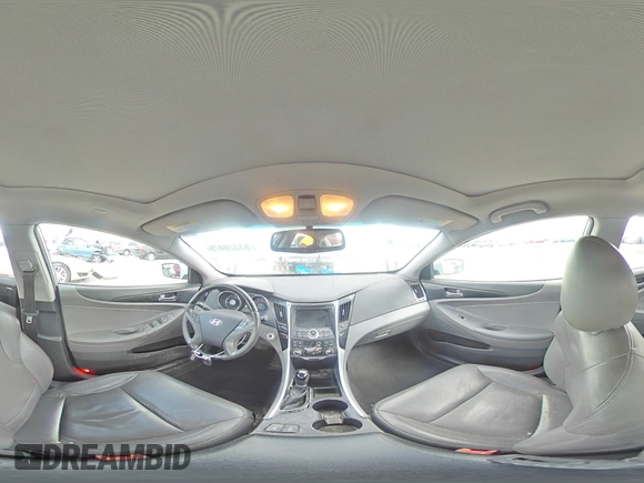 2013 Hyundai Sonata Limited with VIN 5NPEC4AC6DH794721, listed as a Copart auction lot 53328475 with 234,695 mi miles and Salvage Title. Bid and sale history available at carsss.com. Image 14.