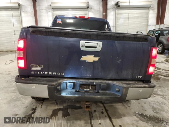 2011 Chevrolet Silverado 1500 with VIN 1GCPKTE37BF127292, listed as a Copart auction lot 47433705 with 185,322 mi miles and Salvage Title. Bid and sale history available at DreamBid. Image 6.