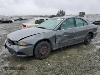 2003 Mitsubishi Galant ES z VIN 4A3AA46G03E180873, wystawiony jako Copart lot #46141195 z przebiegiem 234 709 mil mil oraz Szkoda całkowita • Salvage title. Historia ofert i sprzedaży dostępna na DreamBid. Obrazek 1.