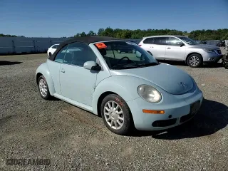 2006 Volkswagen New Beetle Convertible with VIN 3VWRF31Y76M320169, listed as a Copart auction lot 51388145 with 130,912 mi miles and Salvage Title. Bid and sale history available at carsss.com. Image 10.