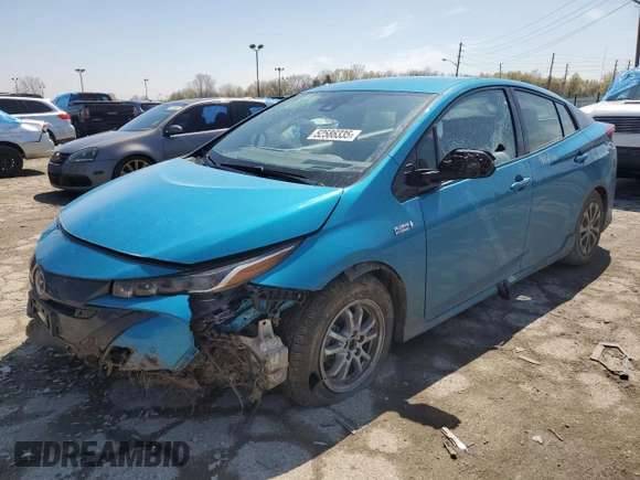 2017 Toyota Prius Plus z VIN JTDKARFP8H3047446, wystawiony jako Copart lot #52586335 z przebiegiem 63 852 mil mil oraz Szkoda całkowita • Salvage title. Historia ofert i sprzedaży dostępna na DreamBid. Obrazek 1.