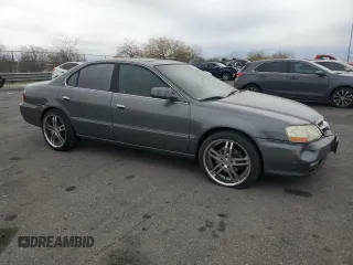 2002 Acura TL w/Navigation with VIN 19UUA56722A022192, listed as a Copart auction lot 46862955 with 274,957 mi miles and Salvage Title. Bid and sale history available at carsss.com. Image 4.