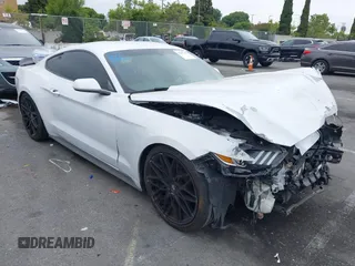 2016 Ford Mustang EcoBoost with VIN 1FA6P8THXG5206192, listed as a IAAI auction lot 42397412 with 117,656 mi miles and . Bid and sale history available at DreamBid. Image 1.