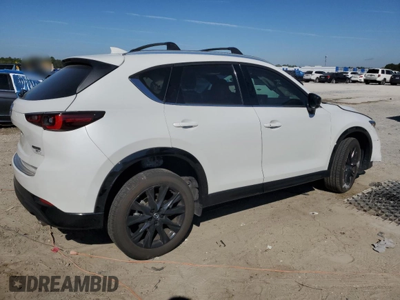 2024 Mazda CX-5 2.5 Carbon Turbo with VIN JM3KFBAY5R0473887, listed as a Copart auction lot 49859265 with 9,220 mi miles and Salvage Title. Bid and sale history available at carsss.com. Image 3.